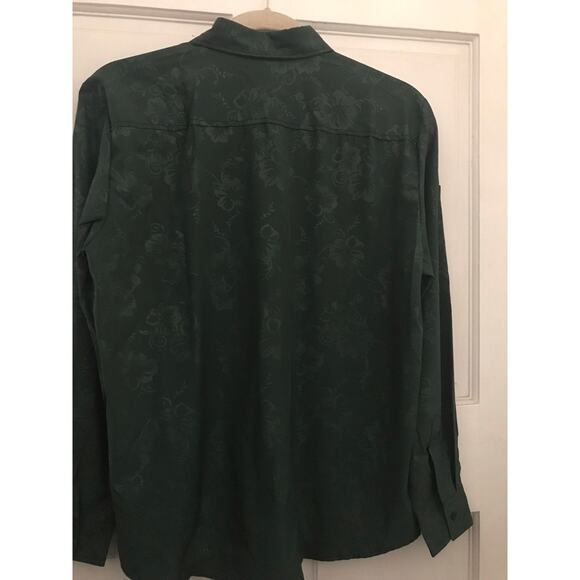 SHEIN Shirt Men”s XL Long Sleeved Green - Picture 3 of 9
